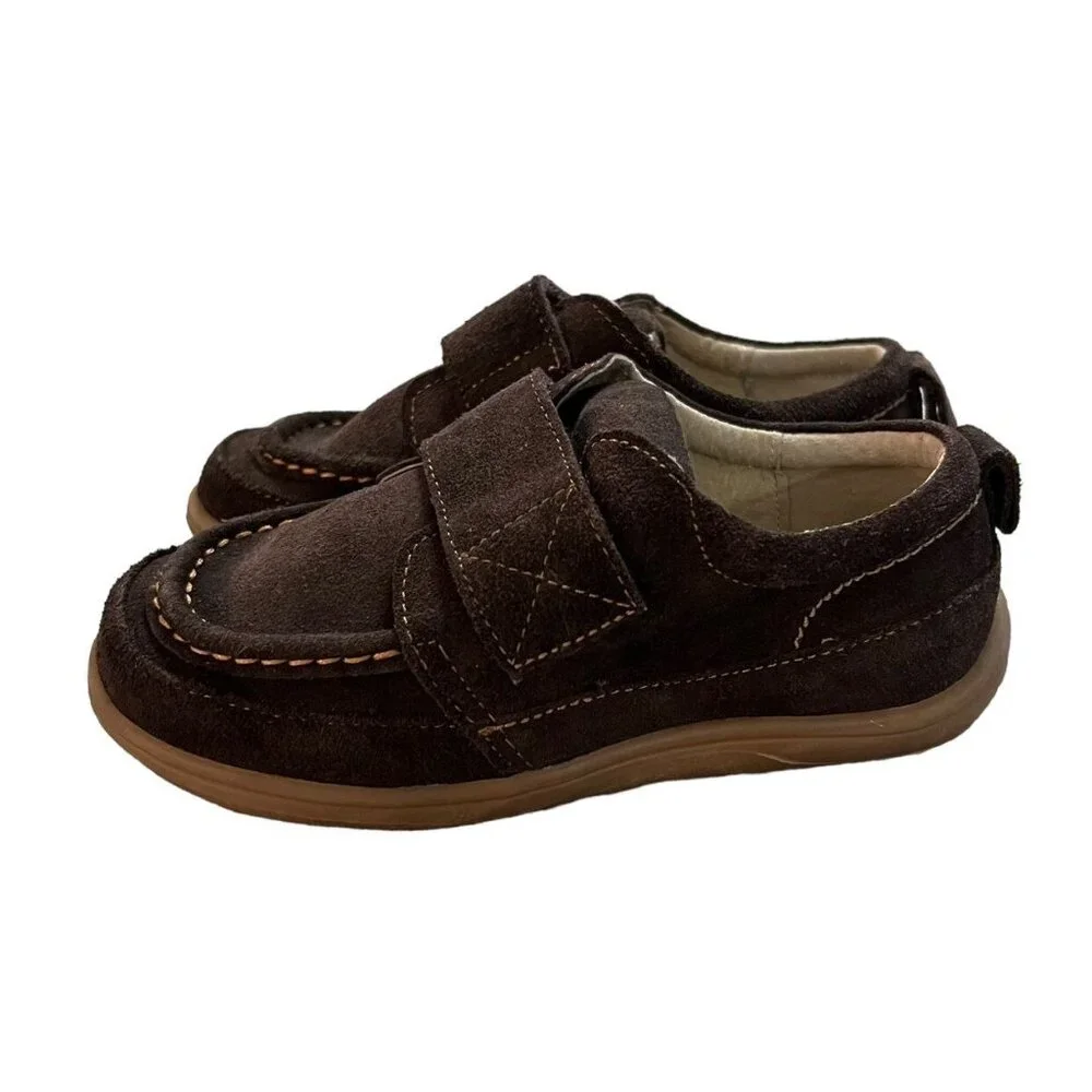 Kai Sz 12 Brown Suede Leather Dress Shoes